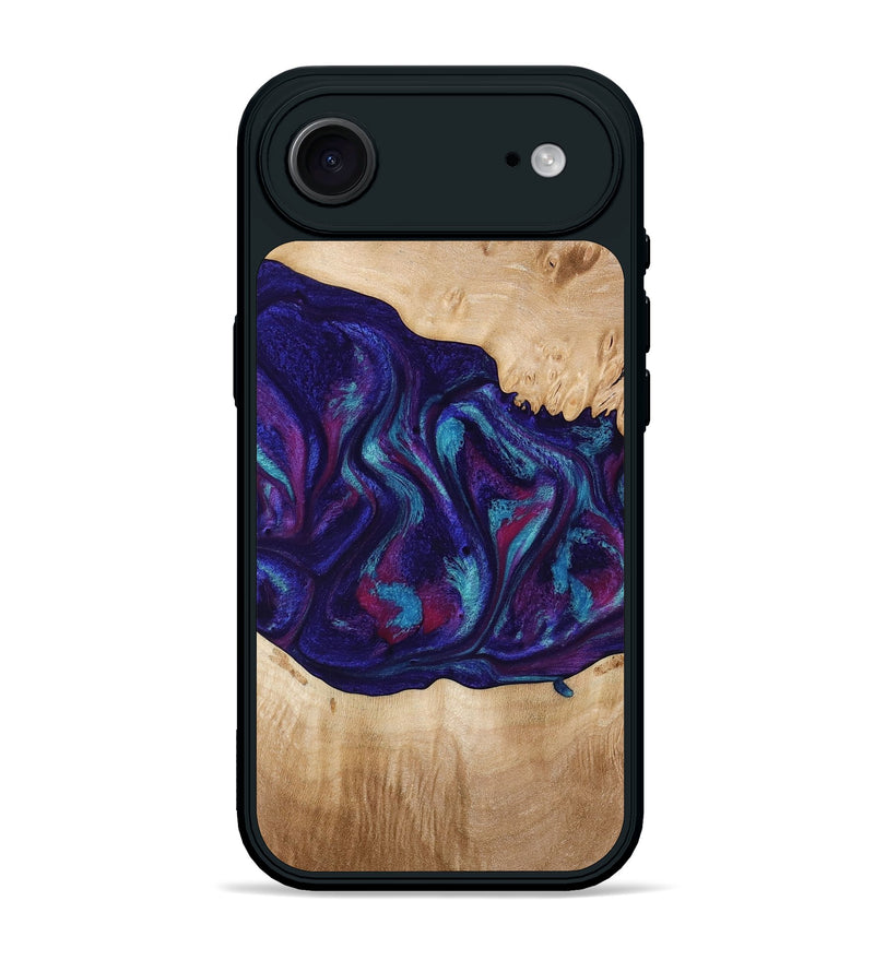 iPhone 17 Air Wood Phone Case - Devante (Purple, 773347)