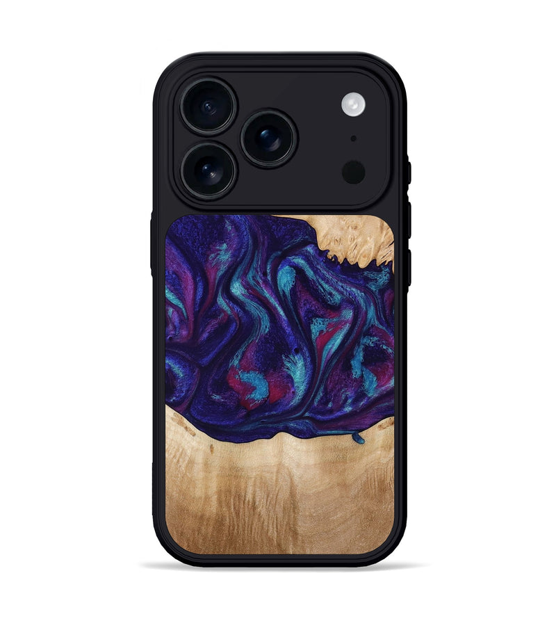 iPhone 17 Pro Wood Phone Case - Devante (Purple, 773347)
