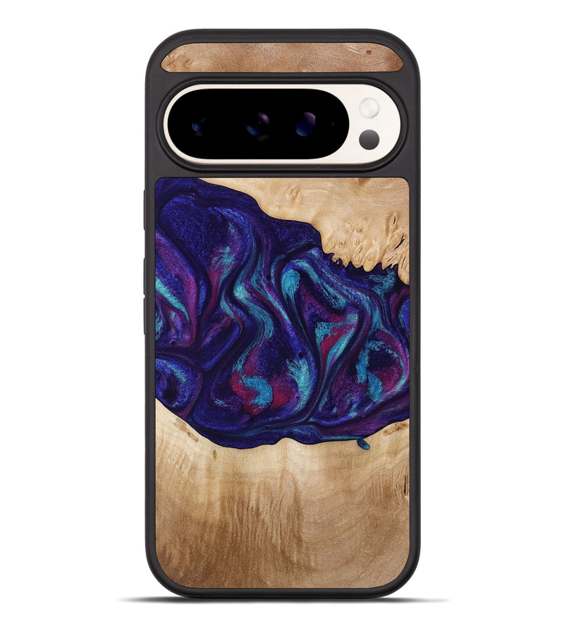 Pixel 10 Pro XL Wood Phone Case - Devante (Purple, 773347)