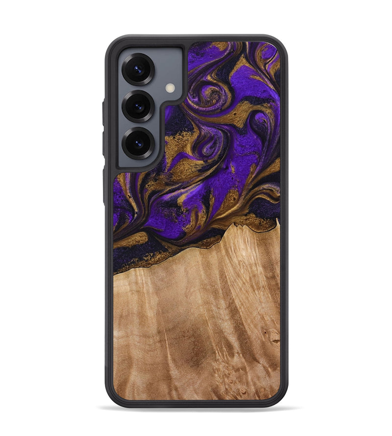 Galaxy S25 Plus Wood Phone Case - Kaley (Purple, 773360)