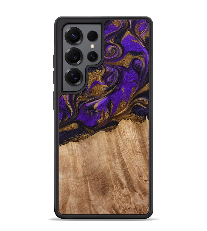 Galaxy S25 Ultra Wood Phone Case - Kaley (Purple, 773360)