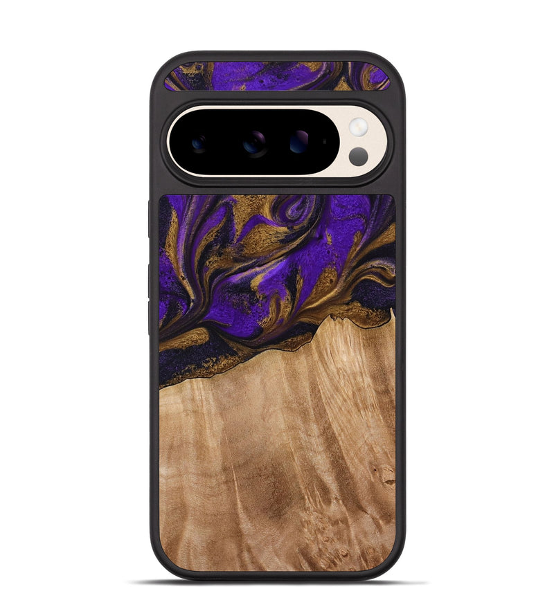 Pixel 10 Wood Phone Case - Kaley (Purple, 773360)