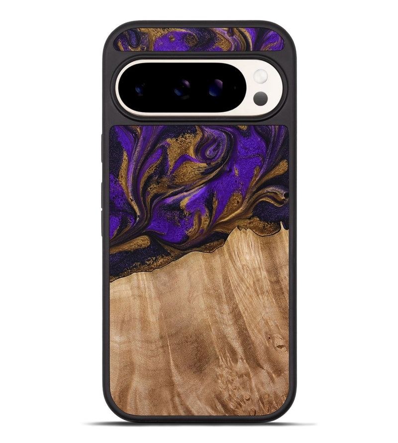 Pixel 9 Pro XL Wood Phone Case - Kaley (Purple, 773360)