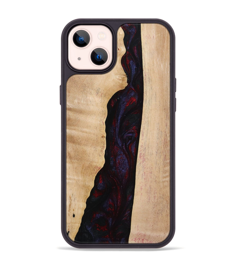 iPhone 14 Plus Wood Phone Case - Darron (Red, 773570)