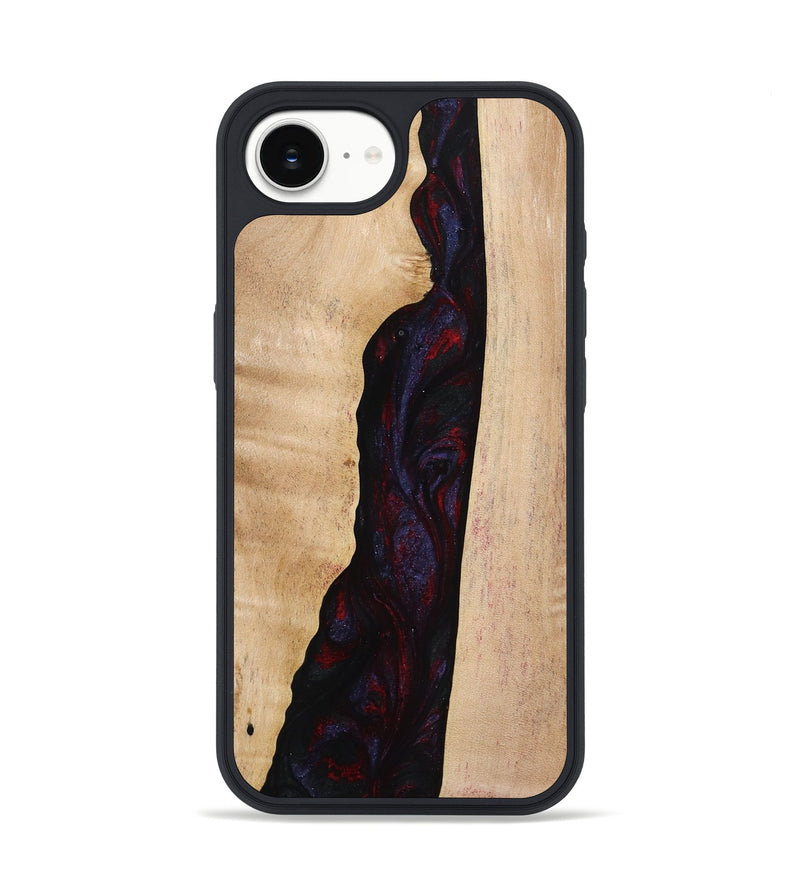 iPhone 16e Wood Phone Case - Darron (Red, 773570)