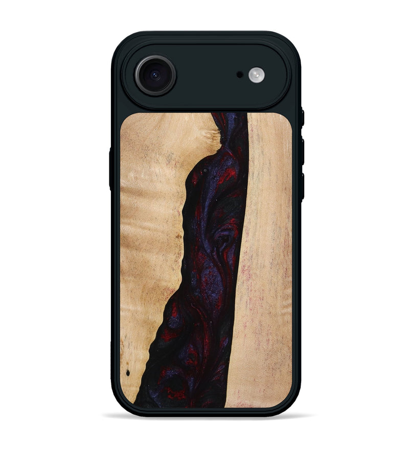 iPhone 17 Air Wood Phone Case - Darron (Red, 773570)