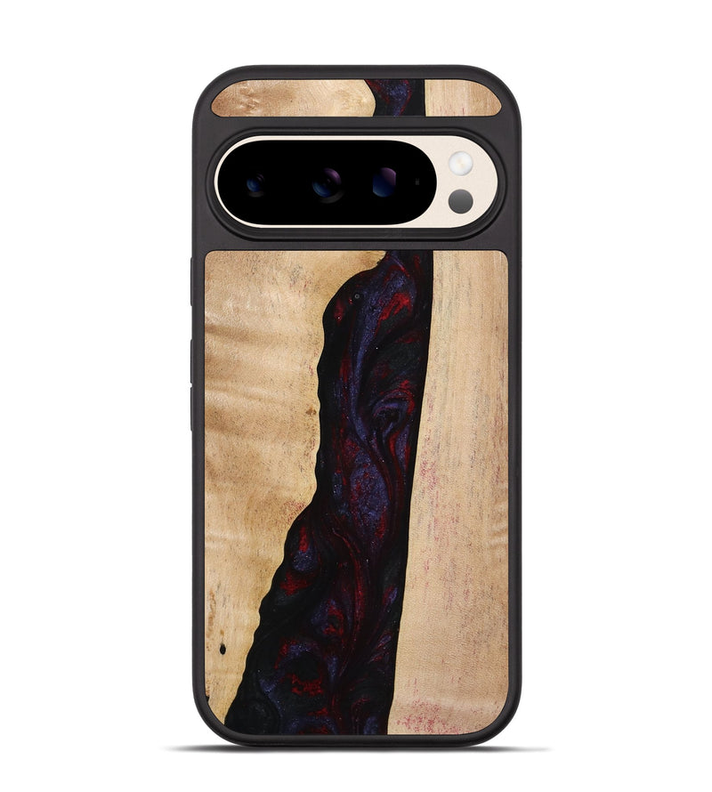 Pixel 10 Wood Phone Case - Darron (Red, 773570)