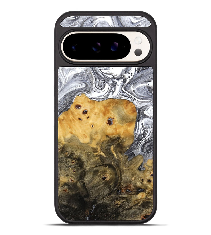 Pixel 10 Pro XL Wood Phone Case - Sean (Black & White, 773642)