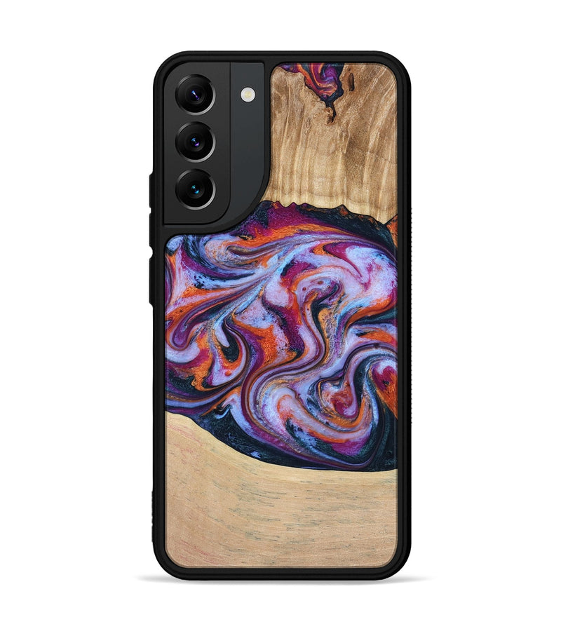 Galaxy S22 Plus Wood Phone Case - Kinslee (Purple, 773828)