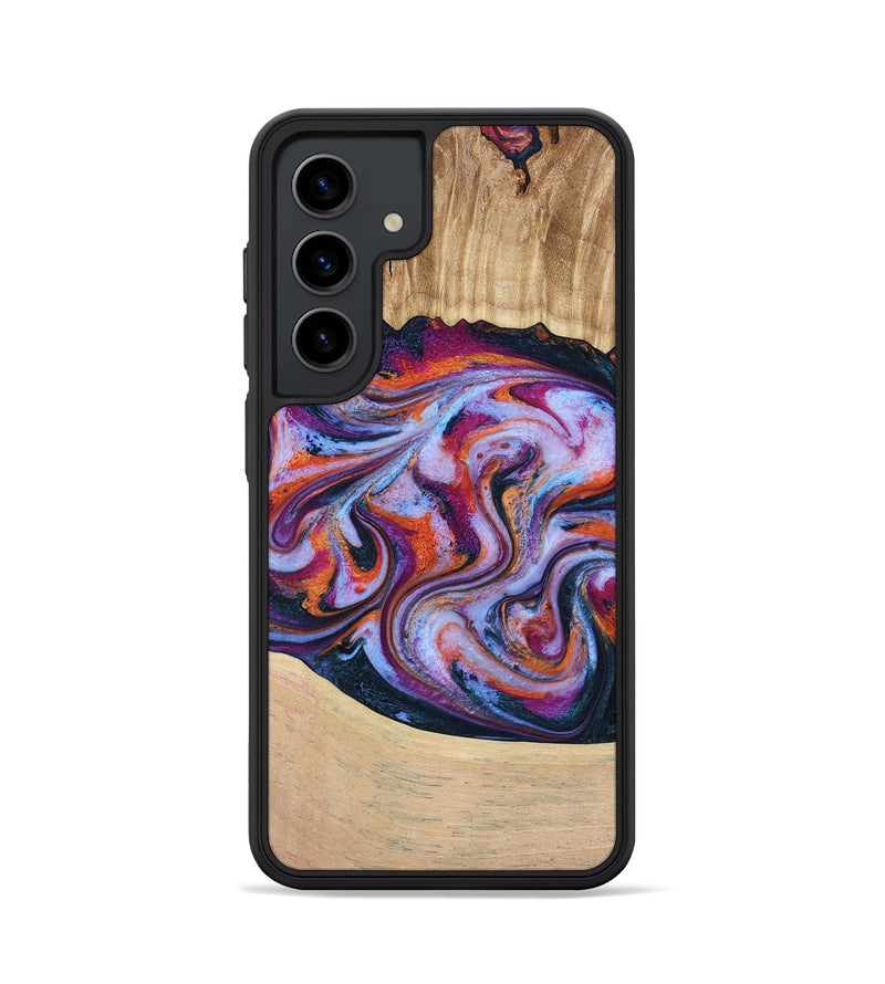 Galaxy S24 Wood Phone Case - Kinslee (Purple, 773828)