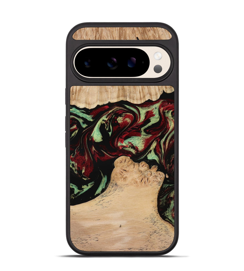 Pixel 10 Wood Phone Case - Jordon (Red, 773831)