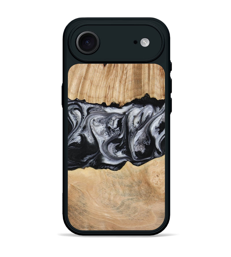 iPhone 17 Air Wood Phone Case - Jordan (Black & White, 773855)