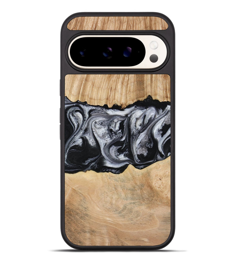 Pixel 9 Pro XL Wood Phone Case - Jordan (Black & White, 773855)