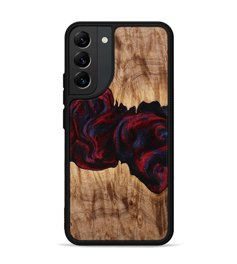 Galaxy S22 Plus Wood Phone Case - Jakayla (Red, 774303)