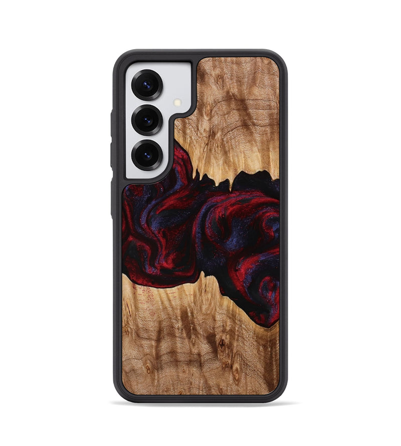Galaxy S25 Wood Phone Case - Jakayla (Red, 774303)