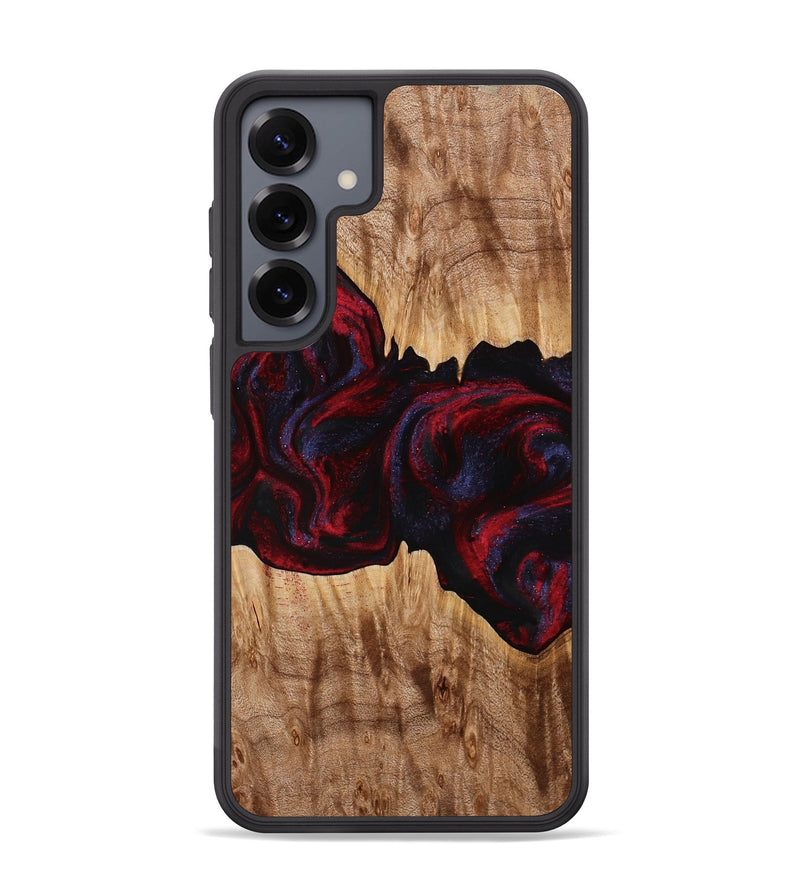 Galaxy S25 Plus Wood Phone Case - Jakayla (Red, 774303)