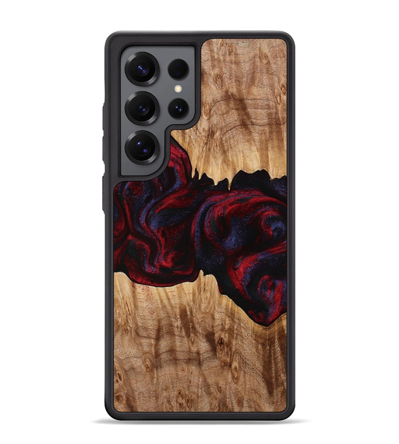 Galaxy S25 Ultra Wood Phone Case - Jakayla (Red, 774303)