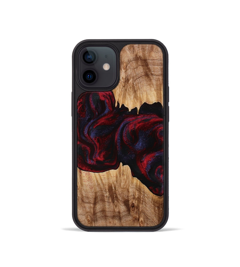 iPhone 12 mini Wood Phone Case - Jakayla (Red, 774303)