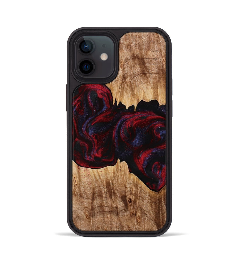 iPhone 12 Wood Phone Case - Jakayla (Red, 774303)