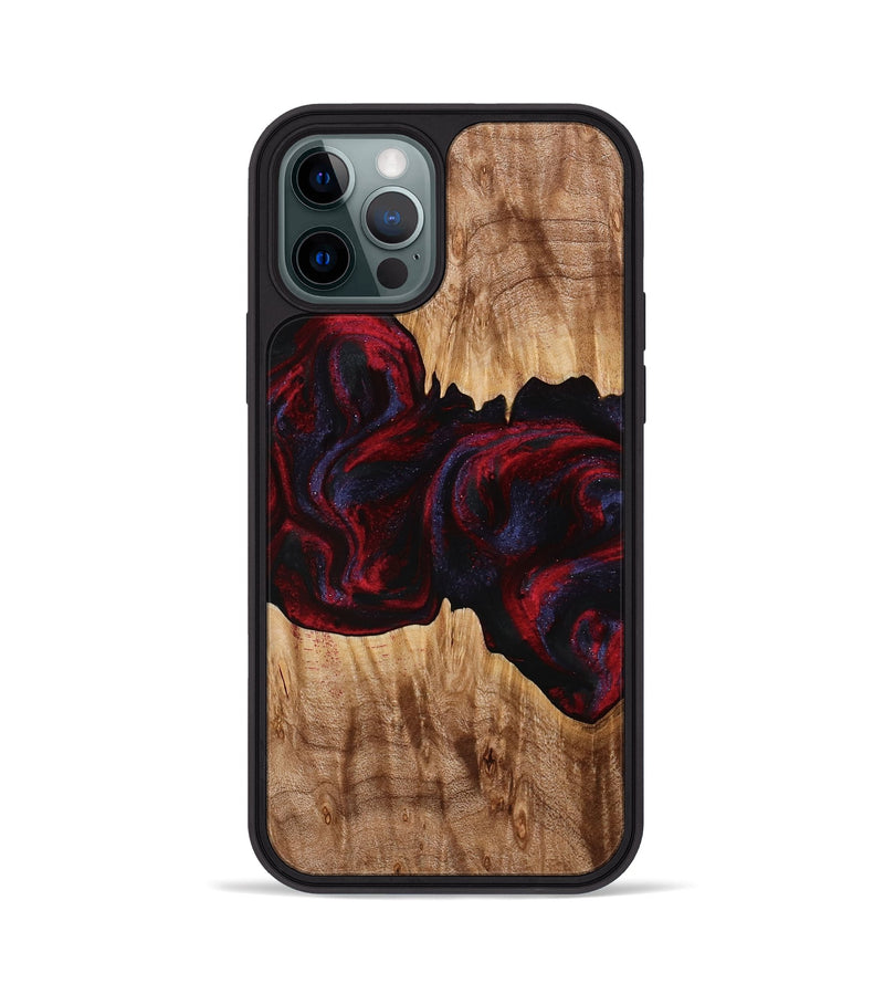 iPhone 12 Pro Wood Phone Case - Jakayla (Red, 774303)