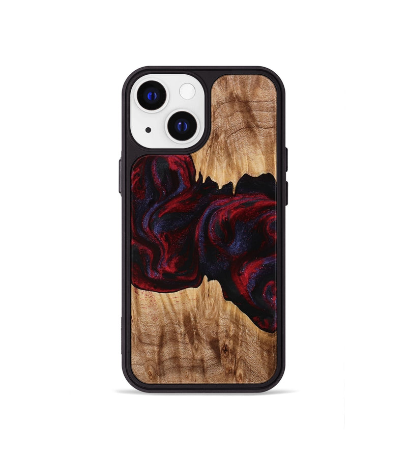 iPhone 13 mini Wood Phone Case - Jakayla (Red, 774303)