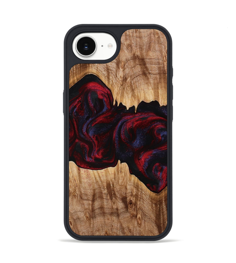 iPhone 16e Wood Phone Case - Jakayla (Red, 774303)