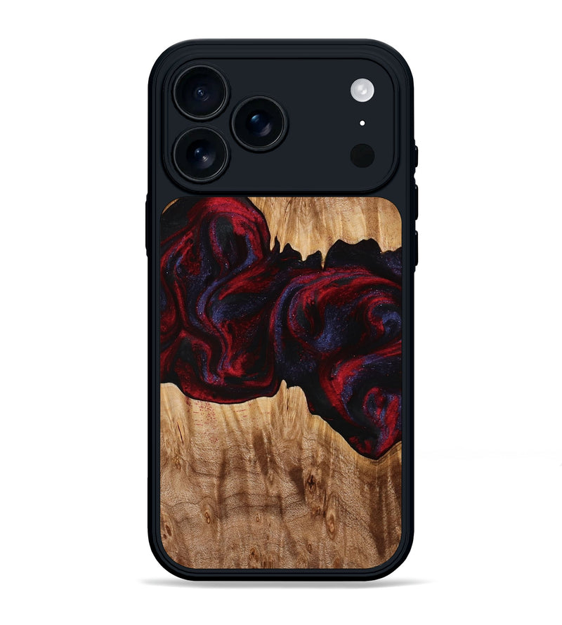 iPhone 17 Pro Max Wood Phone Case - Jakayla (Red, 774303)