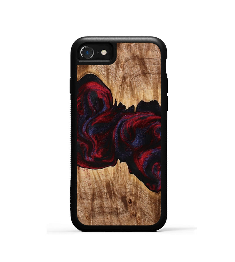 iPhone SE Wood Phone Case - Jakayla (Red, 774303)