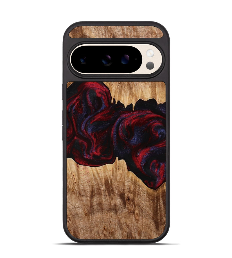Pixel 10 Wood Phone Case - Jakayla (Red, 774303)