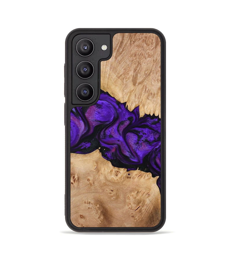 Galaxy S23 Wood Phone Case - Jahmir (Purple, 774720)