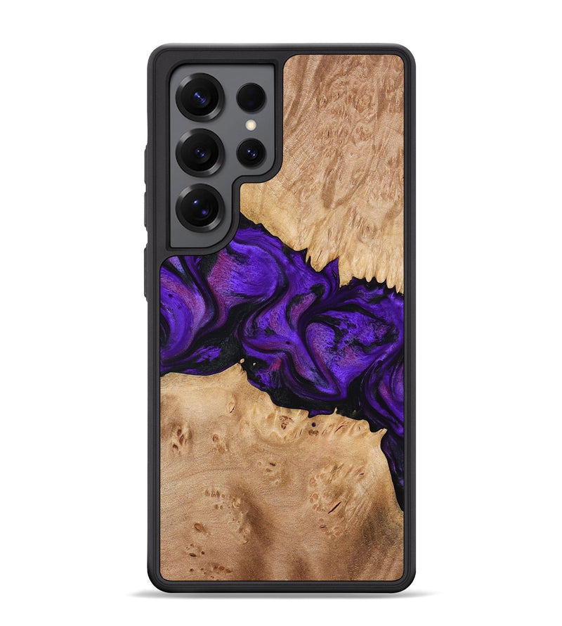 Galaxy S25 Ultra Wood Phone Case - Jahmir (Purple, 774720)