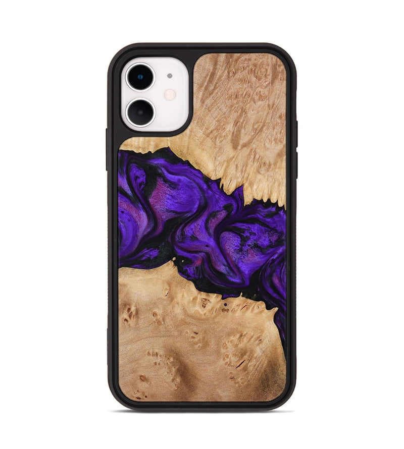 iPhone 11 Wood Phone Case - Jahmir (Purple, 774720)
