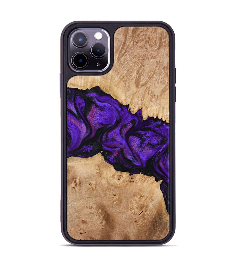 iPhone 11 Pro Max Wood Phone Case - Jahmir (Purple, 774720)