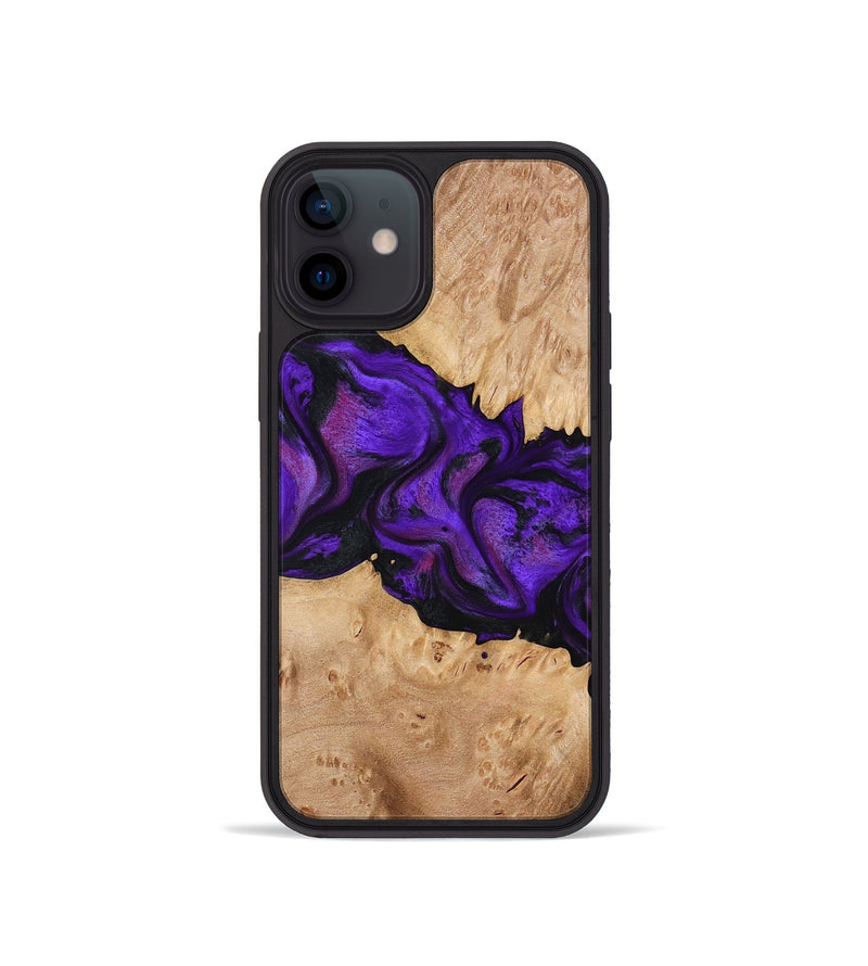 iPhone 12 mini Wood Phone Case - Jahmir (Purple, 774720)