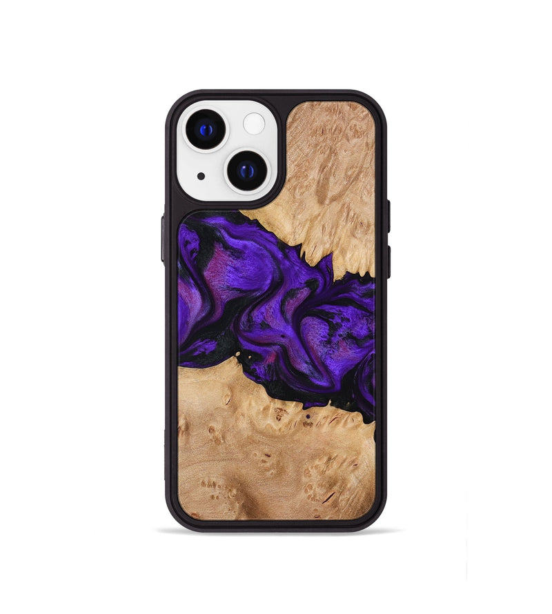iPhone 13 mini Wood Phone Case - Jahmir (Purple, 774720)