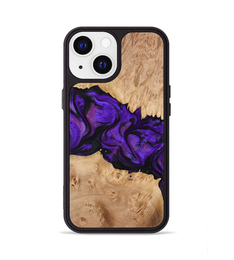 iPhone 13 Wood Phone Case - Jahmir (Purple, 774720)