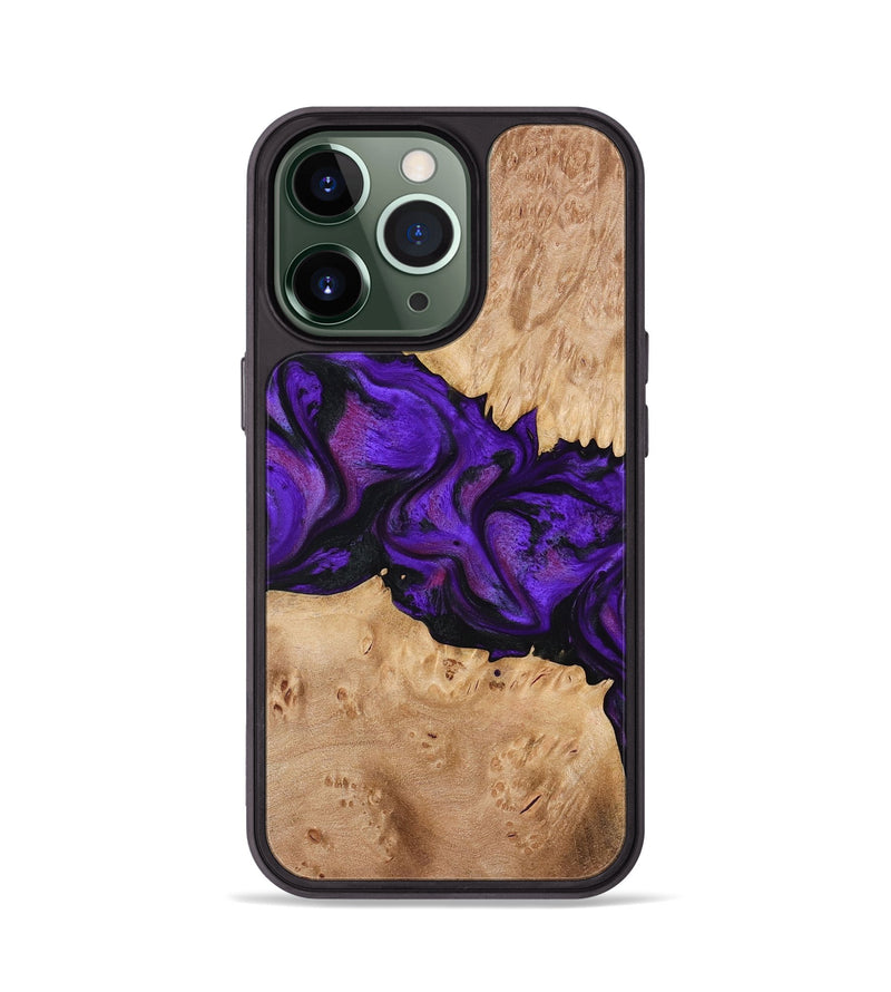 iPhone 13 Pro Wood Phone Case - Jahmir (Purple, 774720)