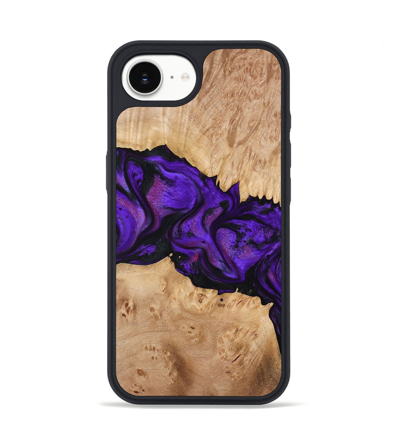 iPhone 16e Wood Phone Case - Jahmir (Purple, 774720)