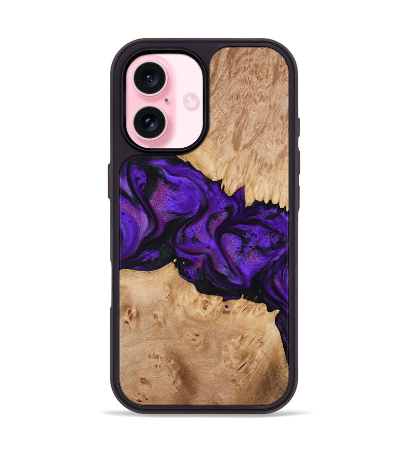 iPhone 17 Wood Phone Case - Jahmir (Purple, 774720)