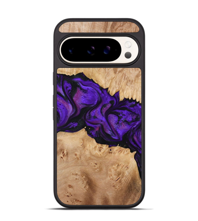 Pixel 9 Wood Phone Case - Jahmir (Purple, 774720)