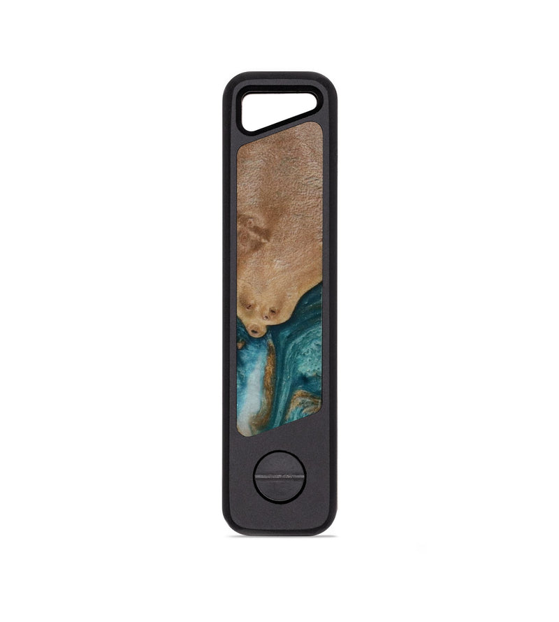 EDC Wood KeyHolder - Ellis (Teal & Gold, 774904)