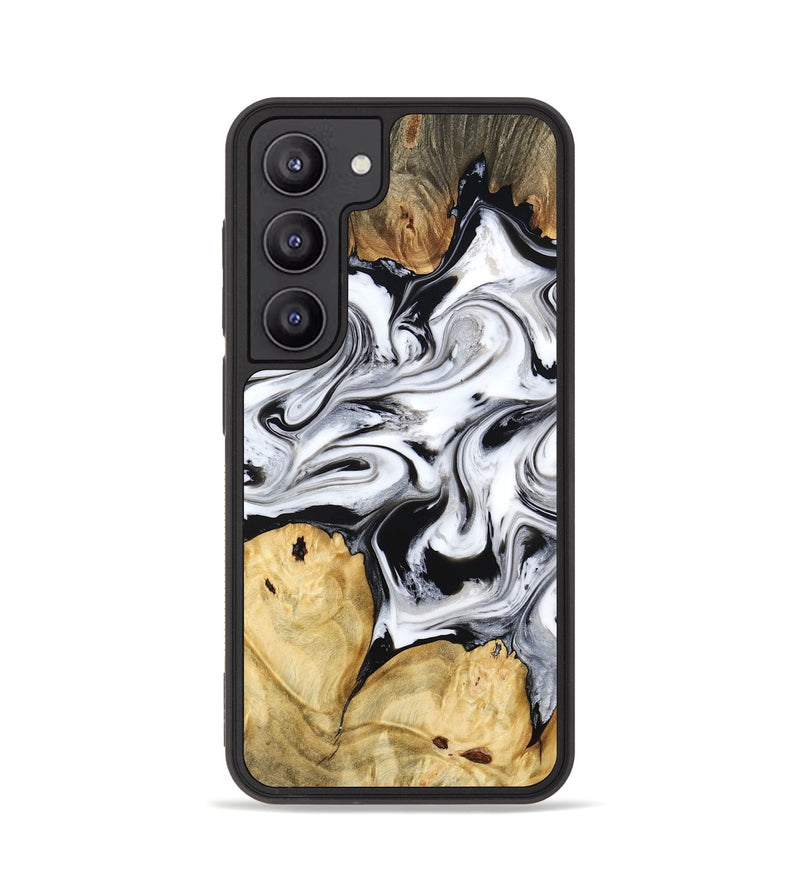 Galaxy S23 Wood Phone Case - Lashawn (Black & White, 774923)