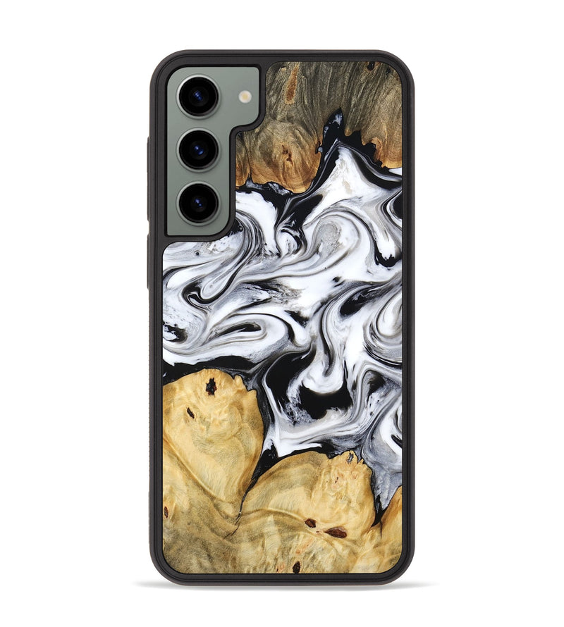 Galaxy S23 Plus Wood Phone Case - Lashawn (Black & White, 774923)