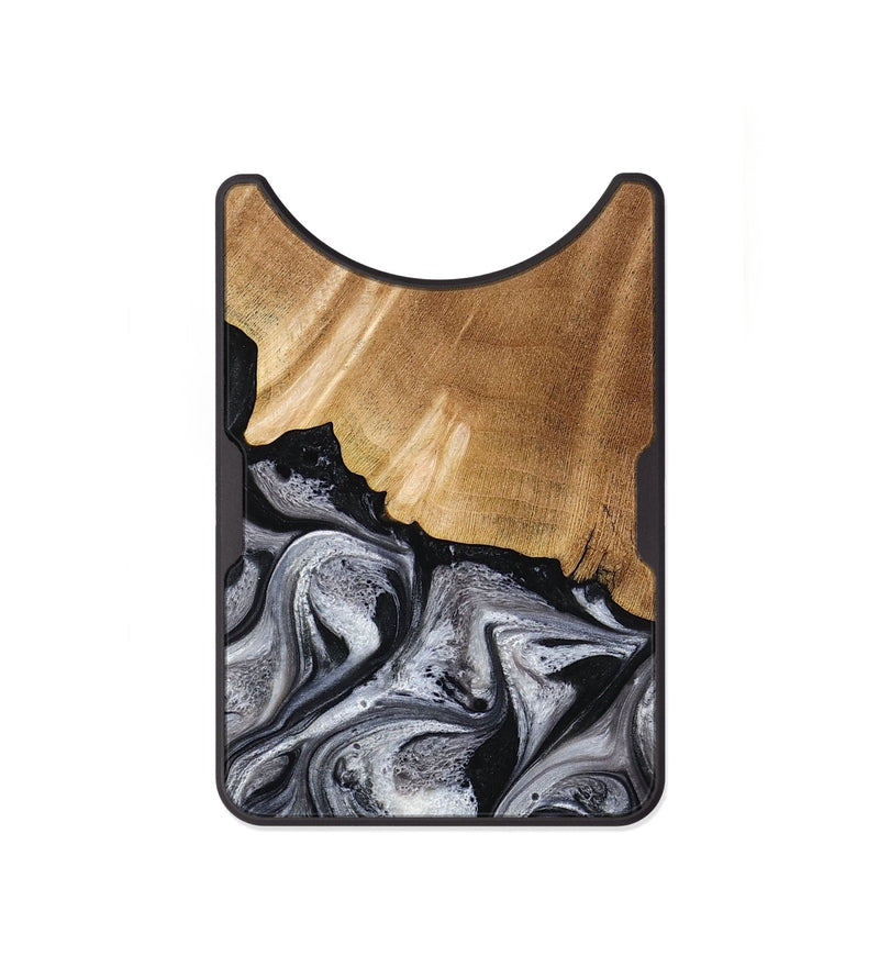 Alloy Wood Wallet - Antone (Black & White, 774925)