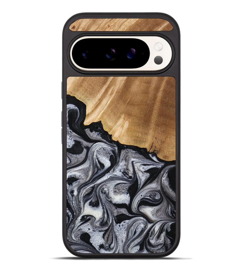 Pixel 10 Pro XL Wood Phone Case - Antone (Black & White, 774925)