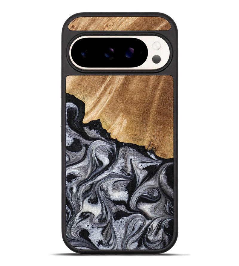 Pixel 9 Pro XL Wood Phone Case - Antone (Black & White, 774925)