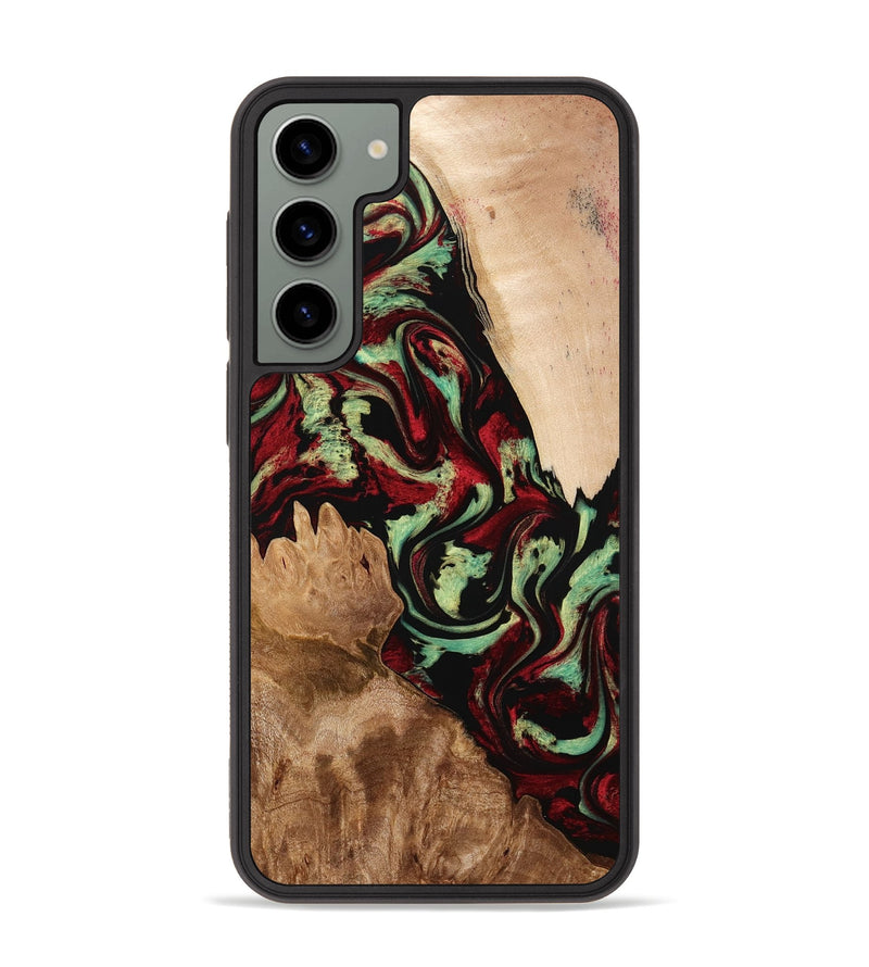 Galaxy S23 Plus Wood Phone Case - Veva (Red, 774976)