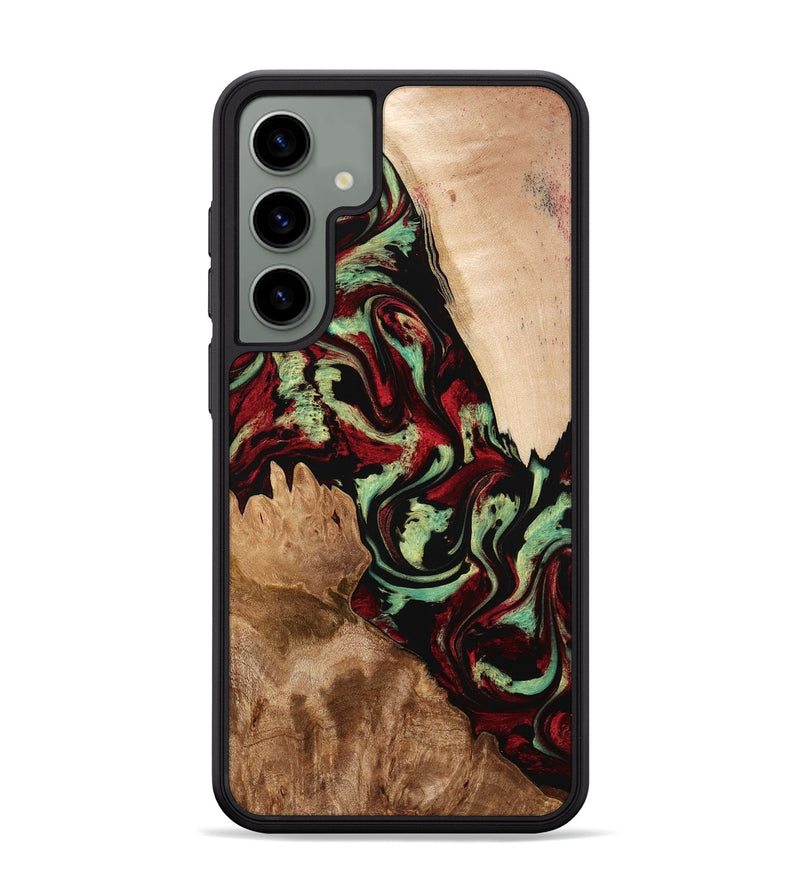 Galaxy S24 Plus Wood Phone Case - Veva (Red, 774976)