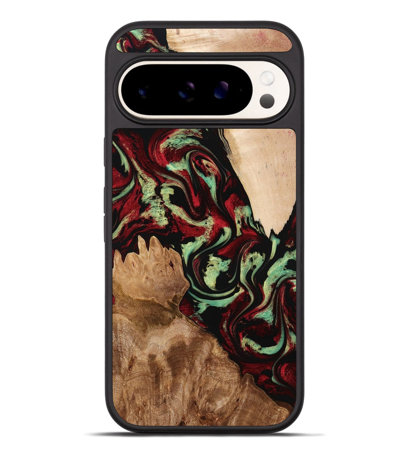 Pixel 9 Pro XL Wood Phone Case - Veva (Red, 774976)