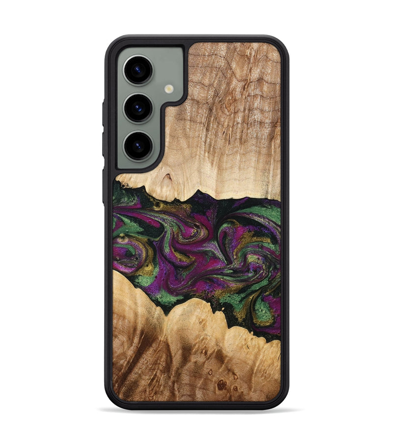 Galaxy S24 Plus Wood Phone Case - Makayla (Purple, 775383)